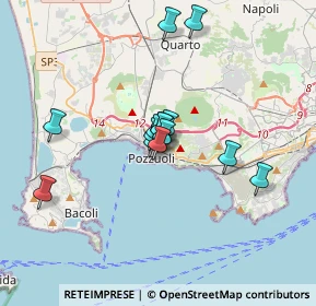 Mappa Via C. Rosini, 80078 Pozzuoli NA, Italia (2.66429)