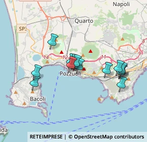 Mappa Via C. Rosini, 80078 Pozzuoli NA, Italia (3.24571)