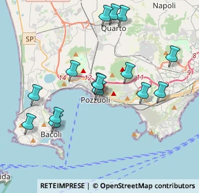 Mappa Via C. Rosini, 80078 Pozzuoli NA, Italia (4.10133)