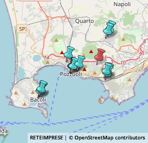 Mappa Via C. Rosini, 80078 Pozzuoli NA, Italia (3.01357)