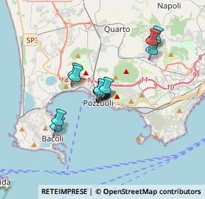 Mappa Via C. Rosini, 80078 Pozzuoli NA, Italia (2.60231)