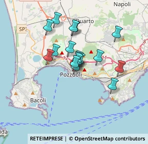 Mappa Via C. Rosini, 80078 Pozzuoli NA, Italia (2.75412)