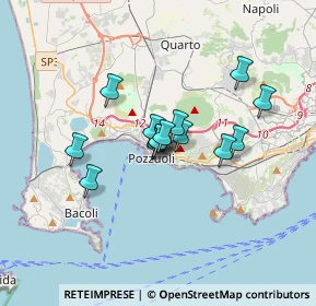 Mappa Via C. Rosini, 80078 Pozzuoli NA, Italia (2.48)