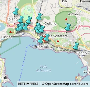 Mappa Via C. Rosini, 80078 Pozzuoli NA, Italia (1.9575)