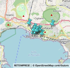 Mappa Via C. Rosini, 80078 Pozzuoli NA, Italia (0.55083)