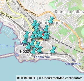 Mappa Via C. Rosini, 80078 Pozzuoli NA, Italia (0.2995)