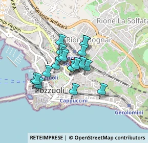 Mappa Via C. Rosini, 80078 Pozzuoli NA, Italia (0.3)