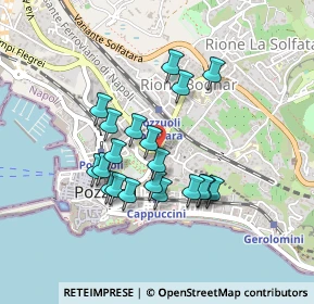 Mappa Via C. Rosini, 80078 Pozzuoli NA, Italia (0.397)