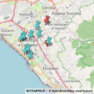 Mappa Strada Provinciale, 80055 Portici NA, Italia (1.98167)