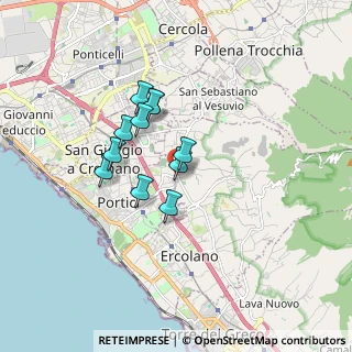 Mappa Strada Provinciale, 80055 Portici NA, Italia (1.35818)