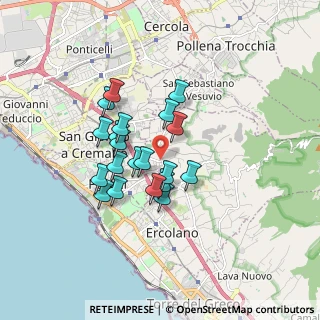 Mappa Strada Provinciale, 80055 Portici NA, Italia (1.4375)