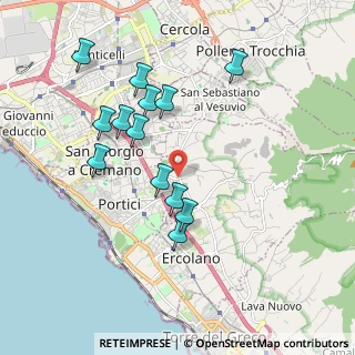 Mappa Strada Provinciale, 80055 Portici NA, Italia (1.93615)
