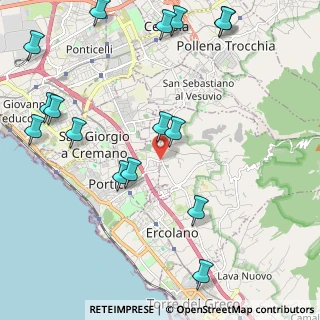 Mappa Strada Provinciale, 80055 Portici NA, Italia (2.92625)