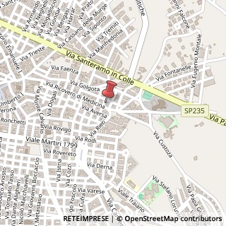 Mappa Via Barletta, 4, 70022 Altamura, Bari (Puglia)