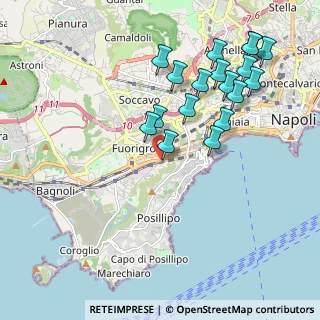 Mappa Via dei Missionari, 80124 Napoli NA, Italia (2.24611)