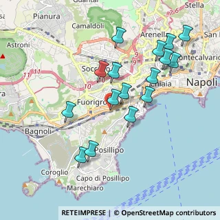 Mappa Via dei Missionari, 80124 Napoli NA, Italia (2.04688)
