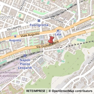 Mappa Via Giulio Cesare, 59, 80125 Napoli, Napoli (Campania)