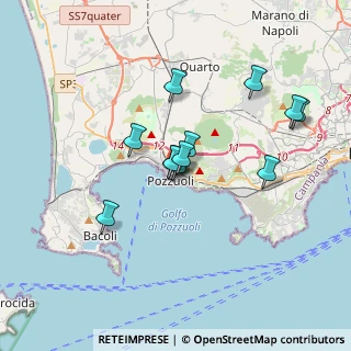 Mappa Via Carmine, 80078 Pozzuoli NA, Italia (3.07167)