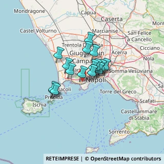 Mappa Via Marcello Candia, 80125 Napoli NA, Italia (9.27647)