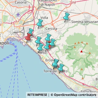 Mappa Traversa II Campitelli, 80055 Portici NA, Italia (3.19833)
