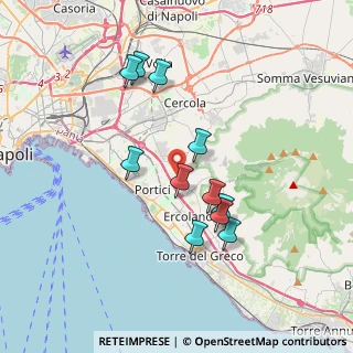 Mappa Traversa II Campitelli, 80055 Portici NA, Italia (3.49909)