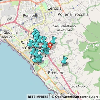 Mappa Traversa II Campitelli, 80055 Portici NA, Italia (1.4165)