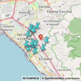 Mappa Traversa II Campitelli, 80055 Portici NA, Italia (1.44462)