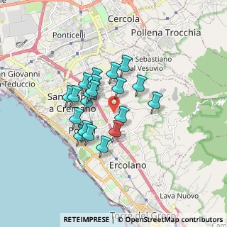 Mappa Traversa II Campitelli, 80055 Portici NA, Italia (1.4045)