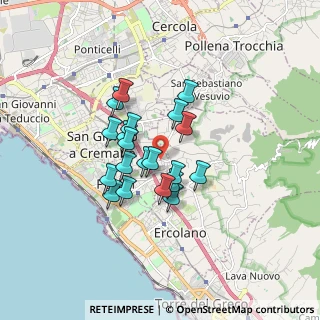 Mappa Traversa II Campitelli, 80055 Portici NA, Italia (1.3365)