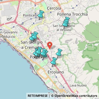 Mappa Traversa II Campitelli, 80055 Portici NA, Italia (1.73167)
