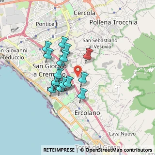 Mappa Traversa II Campitelli, 80055 Portici NA, Italia (1.45882)