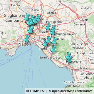 Mappa Traversa II Campitelli, 80055 Portici NA, Italia (7.38056)