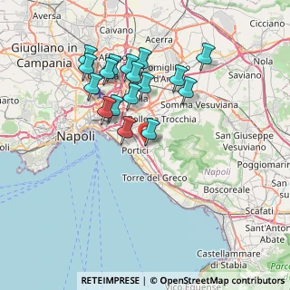 Mappa Traversa II Campitelli, 80055 Portici NA, Italia (7.42941)