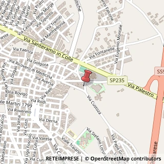 Mappa Via Custoza, 6, 70022 Altamura BA, Italia, 70022 Altamura, Bari (Puglia)
