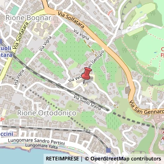 Mappa Via Suolo San Gennaro, 18, 80078 Pozzuoli, Napoli (Campania)