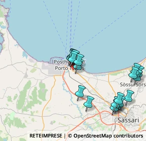 Mappa Via Spada, 07046 Porto Torres SS, Italia (8.295)