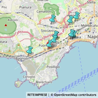 Mappa Via degli Scipioni, 80125 Napoli NA, Italia (1.81273)
