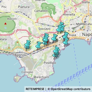 Mappa Via degli Scipioni, 80125 Napoli NA, Italia (1.29722)
