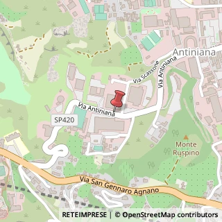 Mappa Via antiniana 4, 80078 Pozzuoli, Napoli (Campania)