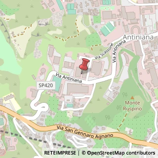 Mappa Via Antiniana, 28, 80078 Pozzuoli, Napoli (Campania)
