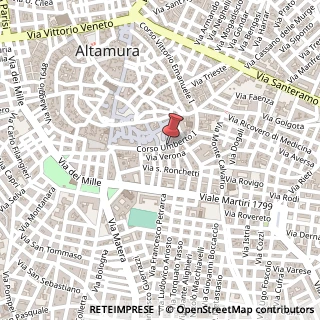 Mappa Corso Umberto I, 65, 70022 Altamura, Bari (Puglia)
