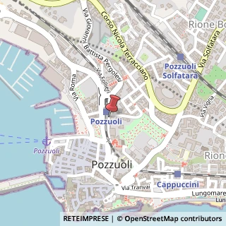 Mappa Via G. Pergolesi, 34, 80078 Pozzuoli, Napoli (Campania)