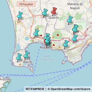 Mappa Via San Rocco, 80078 Pozzuoli NA, Italia (4.17867)