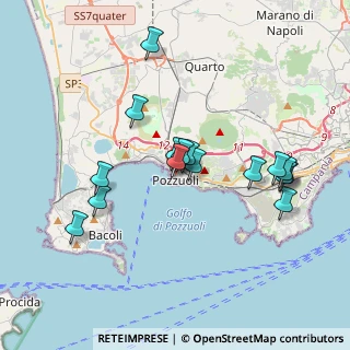 Mappa Via S. Rocco, 80078 Pozzuoli NA, Italia (3.70188)