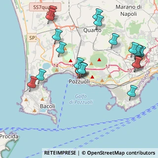 Mappa Via San Rocco, 80078 Pozzuoli NA, Italia (5.0115)