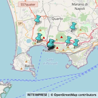 Mappa Via San Rocco, 80078 Pozzuoli NA, Italia (2.08167)