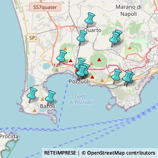 Mappa Via San Rocco, 80078 Pozzuoli NA, Italia (3.67857)