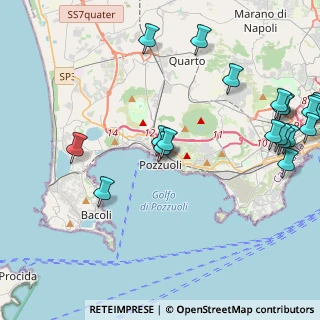 Mappa Via San Rocco, 80078 Pozzuoli NA, Italia (5.9185)