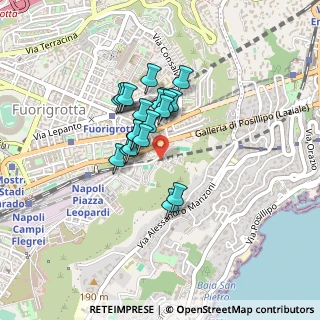 Mappa Via Brigata Bologna, 80125 Napoli NA, Italia (0.319)
