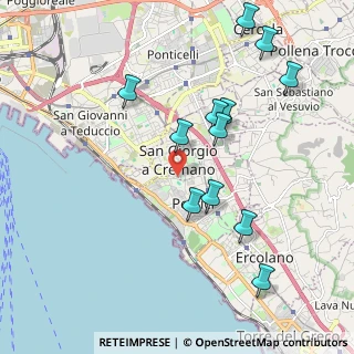 Mappa Via Farina, 80055 Portici NA, Italia (2.24583)